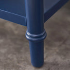 Table d'appoint en bois style bord de mer