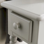 Table d'appoint en bois style bord de mer