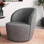 Fauteuil pivotant rond confortable pour salon