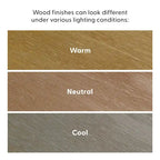 Ensemble table et chaises de salle à manger Plank and Beam 72 en bois massif moderne