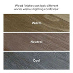 Ensemble table et chaises de salle à manger Plank and Beam 72 en bois massif moderne