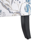 Fauteuils d'appoint avec garniture cloutée, ensemble de 2