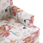 Fauteuils d'appoint avec garniture cloutée, ensemble de 2