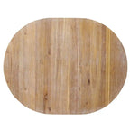 Ensemble table et chaises de salle à manger rondes extensibles style ferme, 42-54 pouces, pour 4 personnes