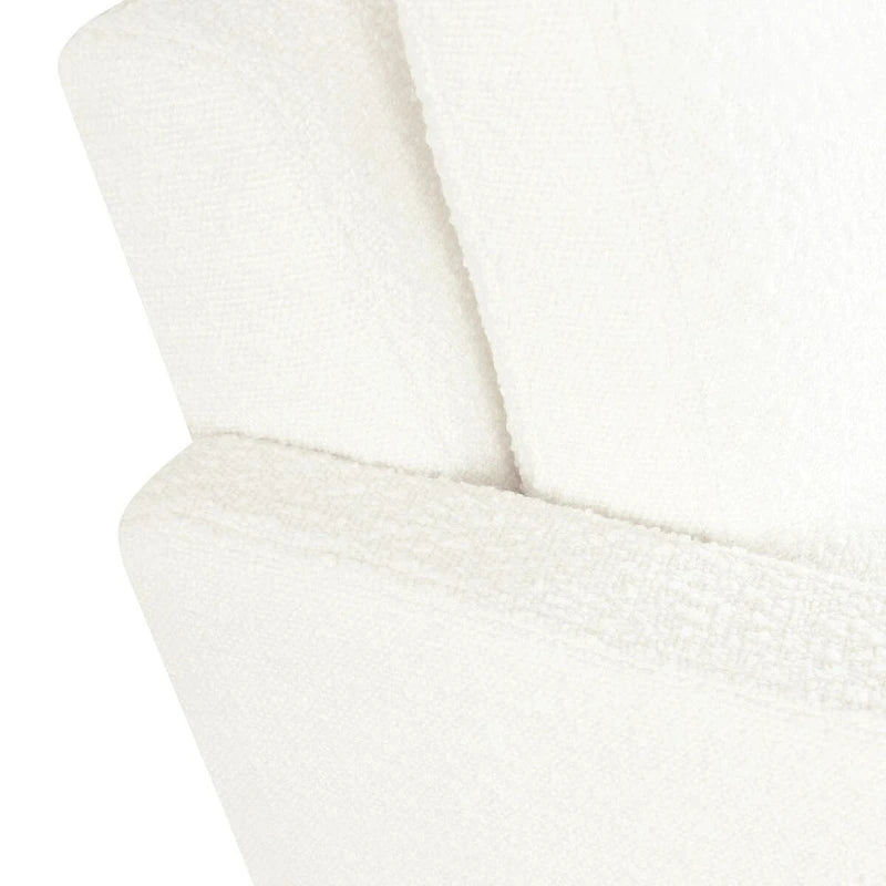 Fauteuil d'appoint moderne HomePop à structure en bois