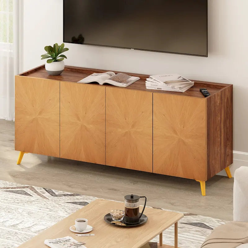 Moasis 63   Solid Wood Sideboard TV Stand