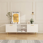 Entertainment Centers TV Stand With 2 Doors