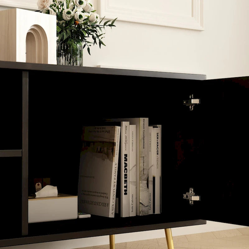 Meuble TV avec 2 portes