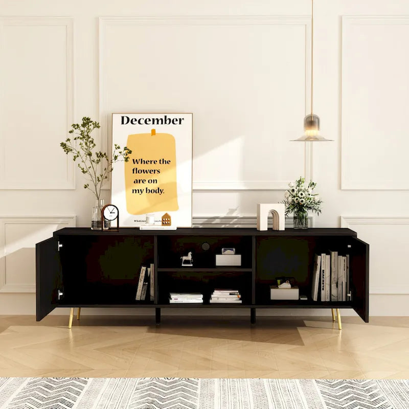 Meuble TV avec 2 portes