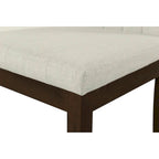 Ensemble de 2 chaises de salle à manger rembourrées Everly de 510 Design, à dossier capitonné