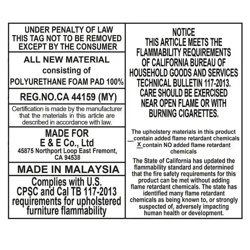 Ensemble de 2 chaises de salle à manger rembourrées Everly de 510 Design, à dossier capitonné