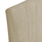 Ensemble de 2 chaises de salle à manger rembourrées Everly de 510 Design, à dossier capitonné