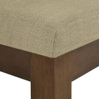 Ensemble de 2 chaises de salle à manger rembourrées Everly de 510 Design, à dossier capitonné