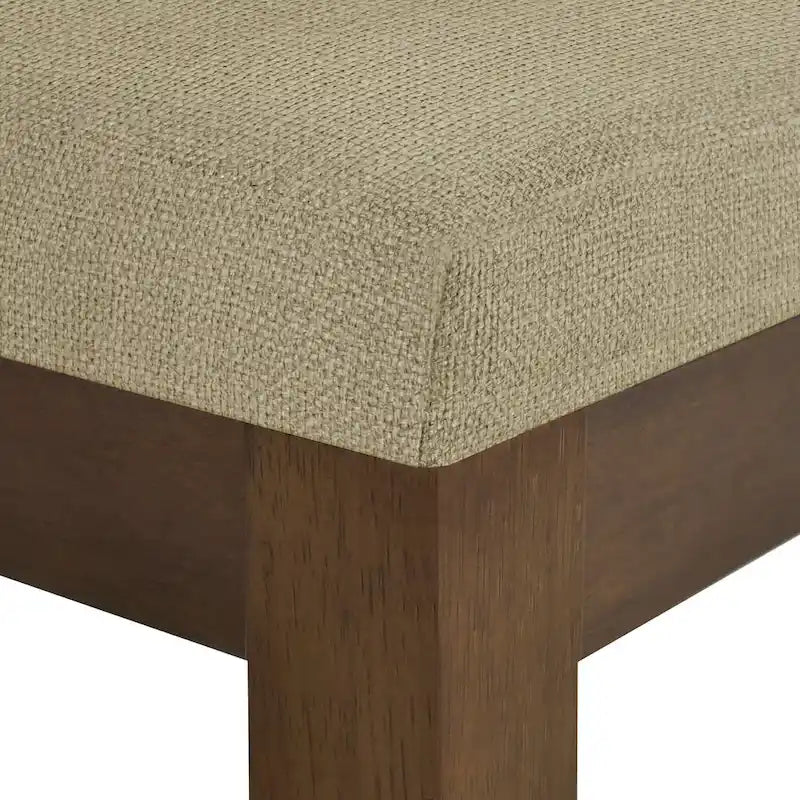 Ensemble de 2 chaises de salle à manger rembourrées Everly de 510 Design, à dossier capitonné