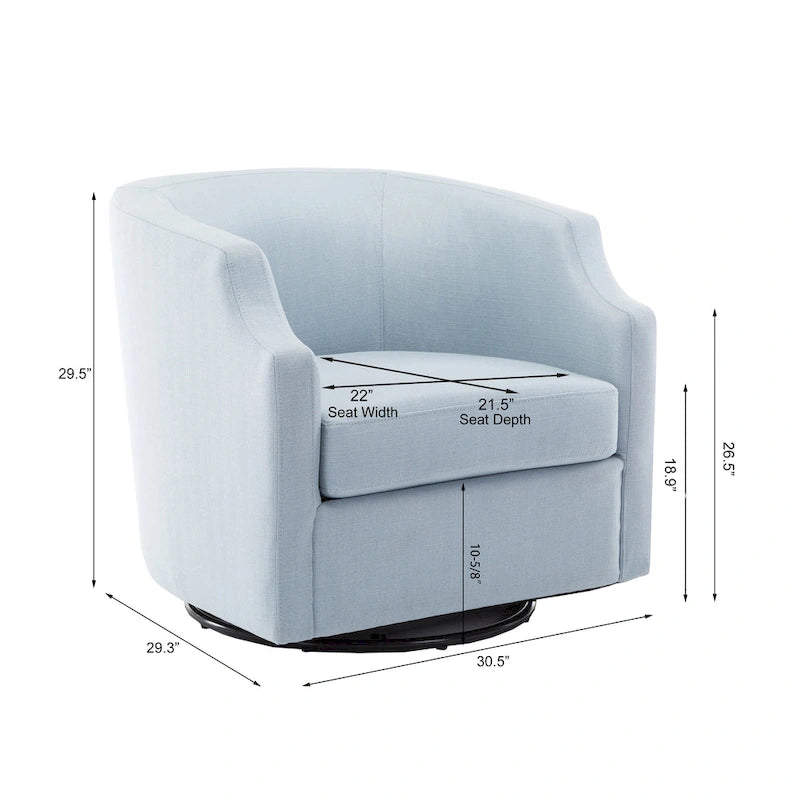 Fauteuil pivotant Cayden de Greyson Living