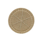 Table d'appoint avec panier de rangement en osier tressé à la main Household Essentials - 43,2 cm (L) x 43,2 cm (l) x 48,3 cm (H)