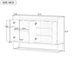 Buffet élégant pour salle à manger, entrée