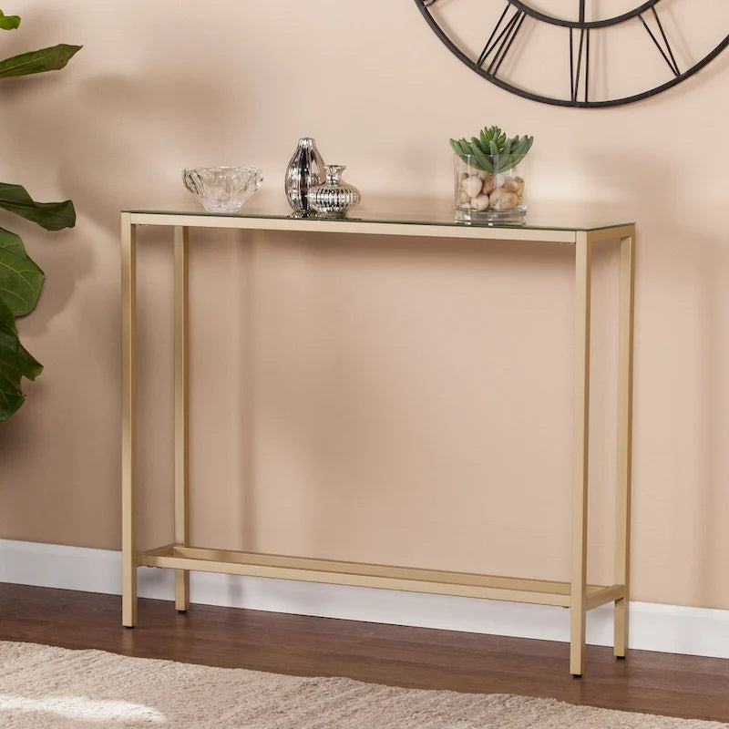 SEI Furniture Ham Narrow Console Table