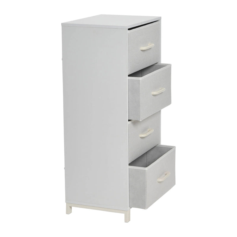 Commode colonne Household Essentials avec 4 tiroirs de rangement