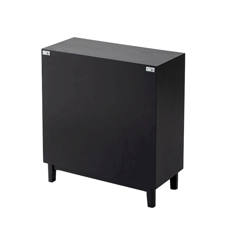 Table de chevet contemporaine COZAYH avec façade miroir