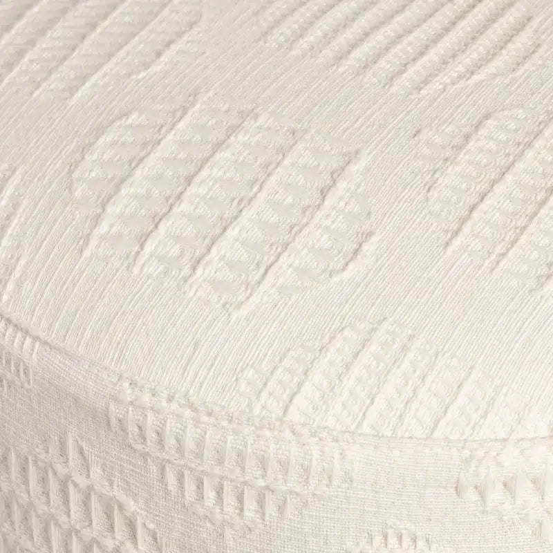 Tabouret rond crème Calliope