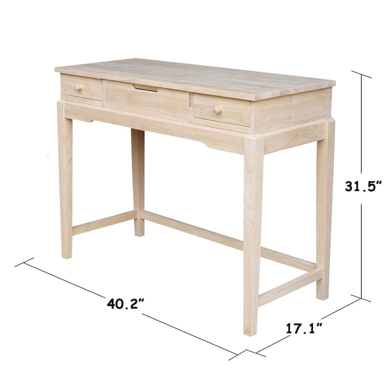 Tables de coiffeuse en bois massif