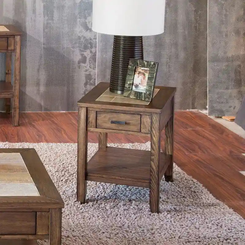 Mesa Valley Tobacco Chair Side Table