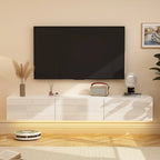 Floating TV Stand Wall Mounted with LEDsTV Stand Floating TV Cabinet