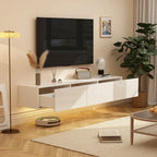 Meuble TV mural flottant avec LED