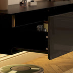 Meuble TV mural flottant avec LED