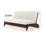 Cadre de futon Dillon Queen