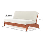Cadre de futon Dillon Queen