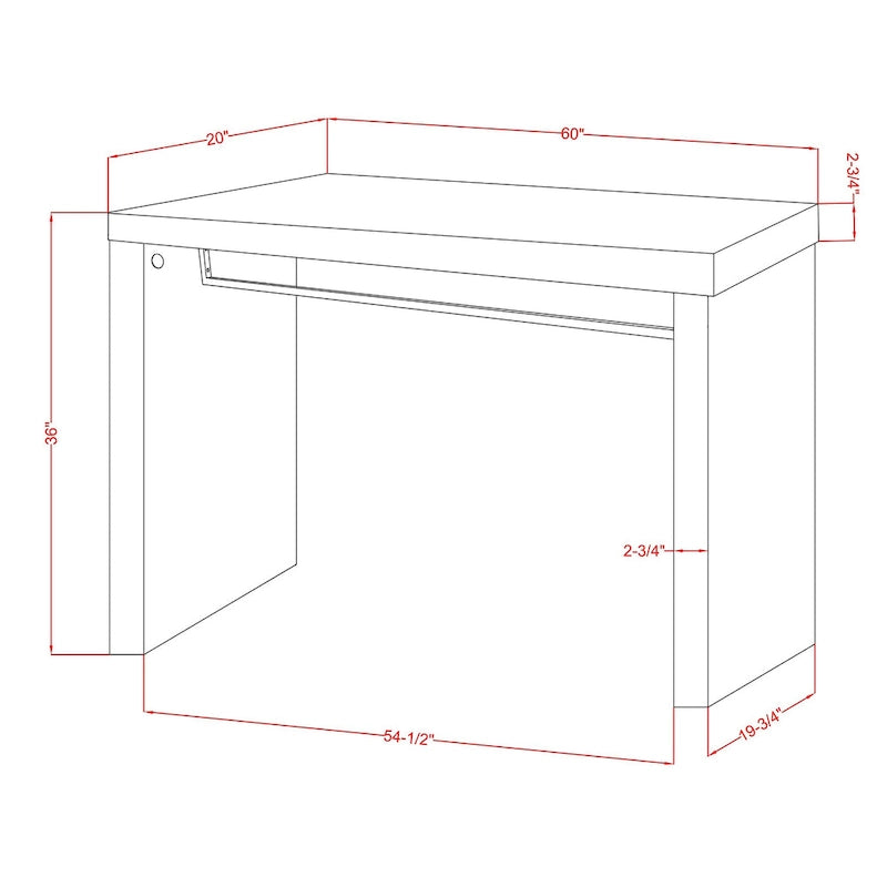 Table haute de comptoir Amereti 60 pouces en faux marbre de Furniture of America
