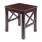 Tables gigognes Xola 3 pièces, Cappuccino - 21,1 L x 17,3 P x 22,1 H.