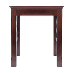 Tables gigognes Xola 3 pièces, Cappuccino - 21,1 L x 17,3 P x 22,1 H.