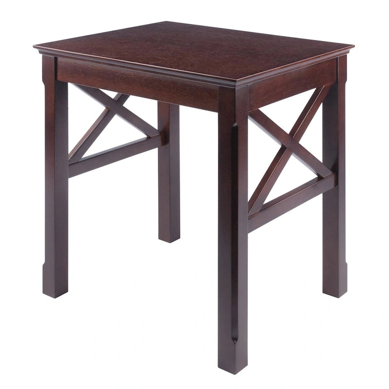 Tables gigognes Xola 3 pièces, Cappuccino - 21,1 L x 17,3 P x 22,1 H.