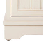 Armoire de rangement SAFAVIEH Golda, finition noire vieillie - 15,9 x 11,8 x 35 cm - 16 po L x 12 po P x 35 po H