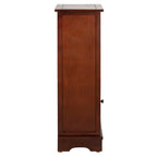 Armoire de rangement SAFAVIEH Golda, finition noire vieillie - 15,9 x 11,8 x 35 cm - 16 po L x 12 po P x 35 po H