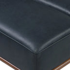 Méridienne Poly &amp; Bark Jasper - Cuir italien pleine fleur véritable