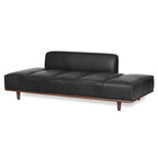 Méridienne Poly &amp; Bark Jasper - Cuir italien pleine fleur véritable