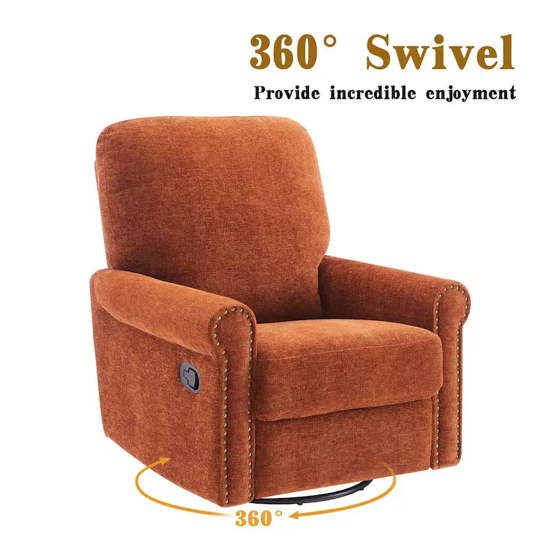 Fauteuil inclinable manuel pivotant à 360° Heido
