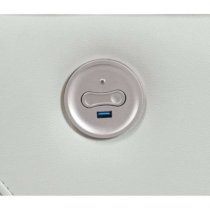 Canapé inclinable électrique rembourré Ashland