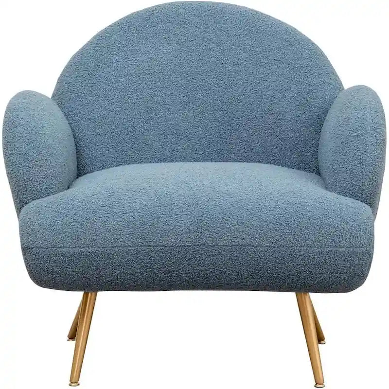 Fauteuil d'appoint moderne XINMICS, fauteuil rembourré pour salon, chambre