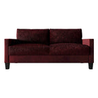 Canapé CraftPorch en velours côtelé, style moderne du milieu du siècle, recouvert de velours
