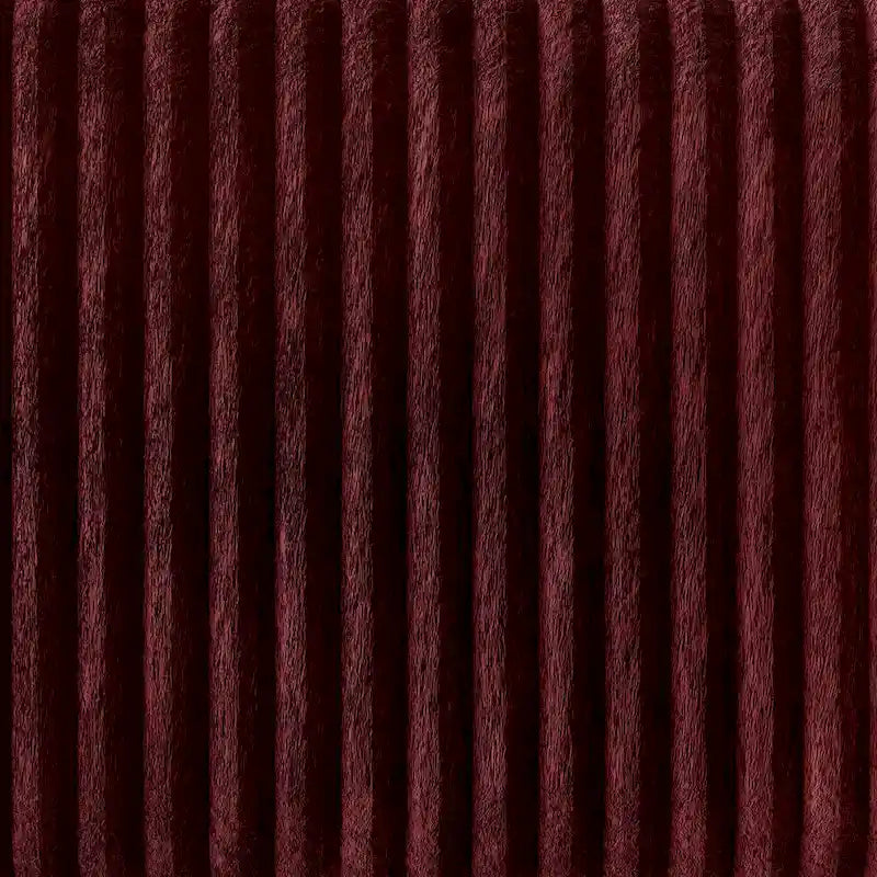 Canapé CraftPorch en velours côtelé, style moderne du milieu du siècle, recouvert de velours