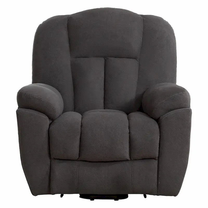 Fauteuil releveur électrique avec fonction chauffante et massante, port USB