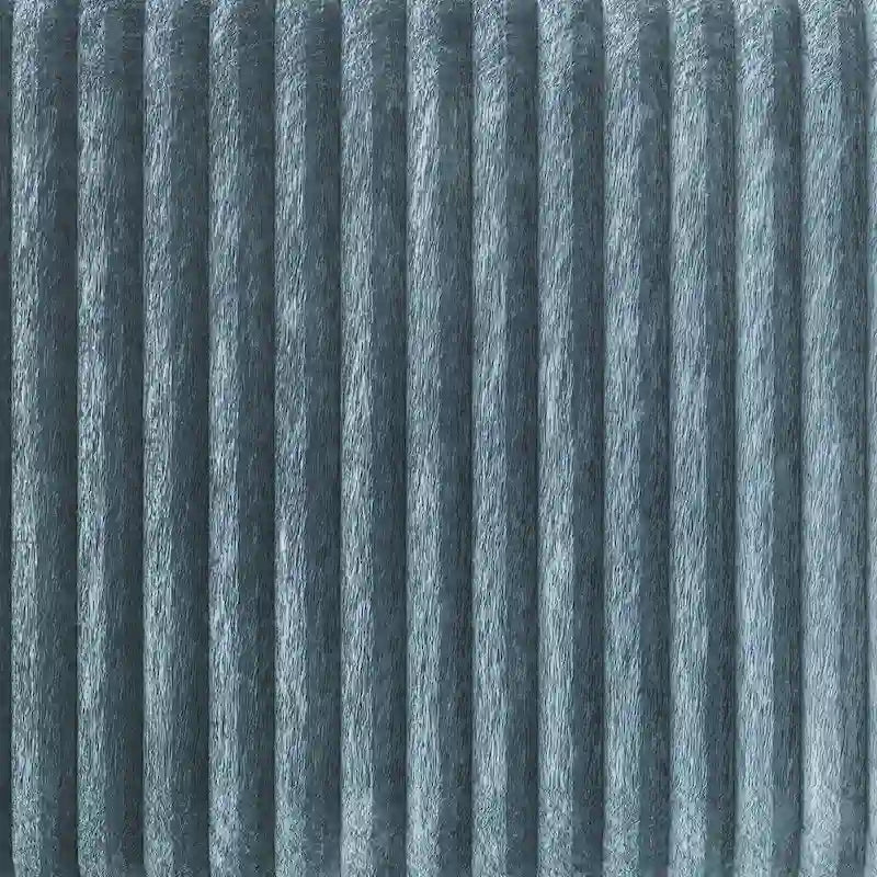 Fauteuil CraftPorch en velours côtelé, moderne et glamour