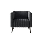 Fauteuil CraftPorch en velours côtelé, moderne et glamour