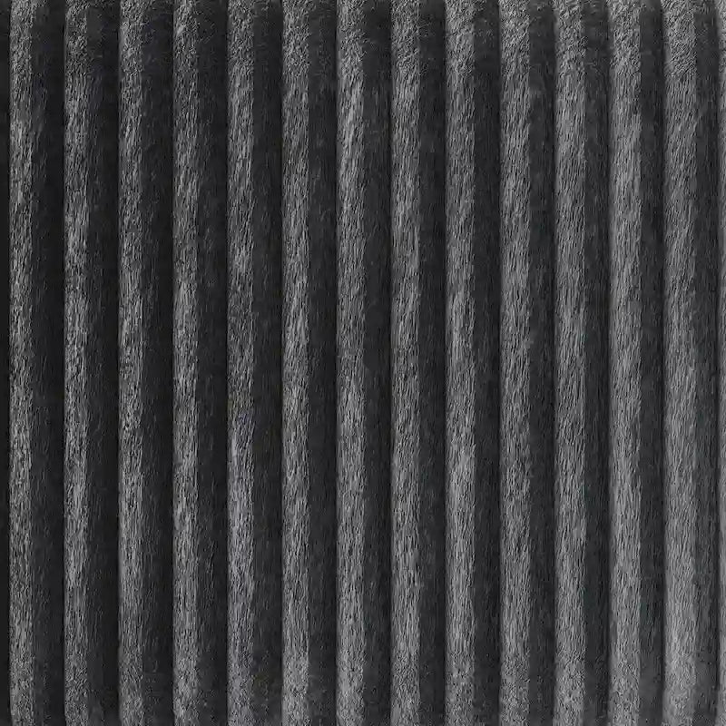 Fauteuil CraftPorch en velours côtelé, moderne et glamour