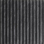 Fauteuil CraftPorch en velours côtelé, moderne et glamour